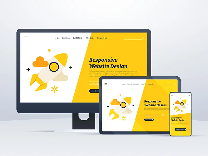 Hvad er responsivt design? Responsiv hjemmeside og webshop